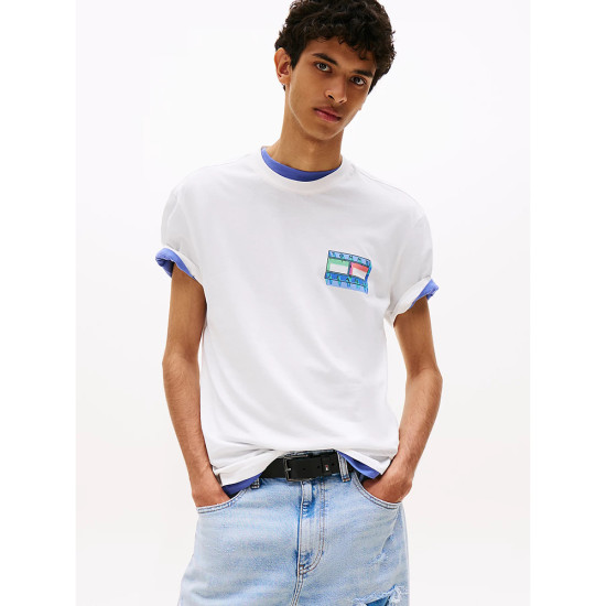 Tommy Hilfiger Ανδρική κοντομάνικη μπλούζα Back Graphic Crew Neck T-Shirt